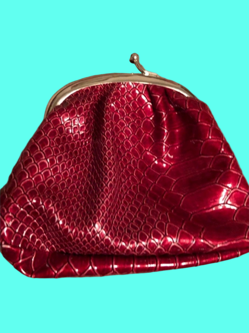 Vintage Red Coin+ Purse